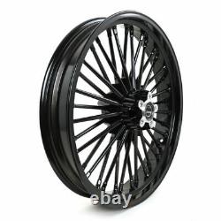 21x3.5 18x3.5 36 Fat Spoke Wheels For Harley Softail Fatboy Heritage Deluxe FXST