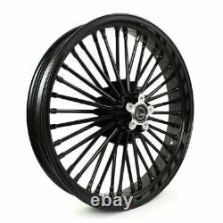 21x3.5 18x3.5 Fat Spoke Wheels for Harley Softail Heritage Classic Custom FXSTC