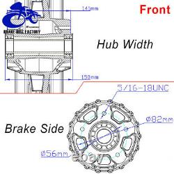 21x3.5 18x5.5 Fat Spoke Front Rear Wheels Rims Reducers Softail FLST FXST