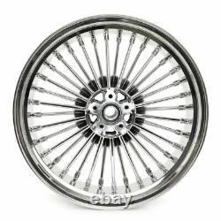 21x3.5 18x5.5 Fat Spoke Wheels for Harley Softail Heritage Fatboy Deluxe FLSTC