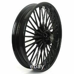 21x3.5 Front 18x3.5 Rear Wheels 36 Fat Spokes for Harley Softail Heritage FXST