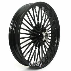 21x3.5 Front 18x3.5 Rear Wheels 36 Fat Spokes for Harley Softail Heritage FXST