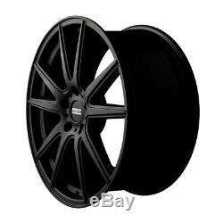 22 Staggered Wheels Rims 5x120 Matte Black