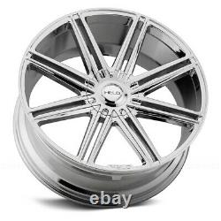 24 Chrome Wheels Rims 305 35 24 Tires F-150 Navigator Expedition Dub Lexani