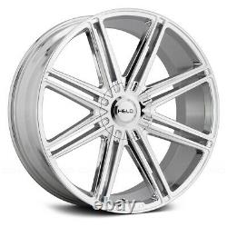 24 Chrome Wheels Rims 305 35 24 Tires F-150 Navigator Expedition Dub Lexani