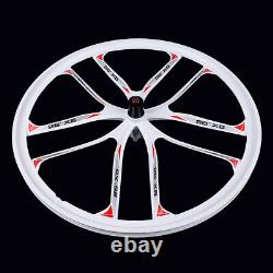 2610 Spoke Rims Mountain Bike Mag Alloy Wheel Set Front+Rear Wheels Disc Brake