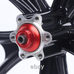 26 10 Spoke Rims Mountain Bike Front+Rear Wheel Set Mag Alloy Wheels Disc Brake