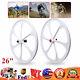 26 Bicycle Wheel Set Mag 6-spoke Mtb Bike 7,8,9,10 Speed With Qr Front & Rear
