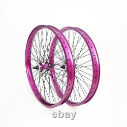 26 Bicycle Wheel Set 12G 48 Spokes Heavy Duty Double Wall Bike Rim Front & Rear