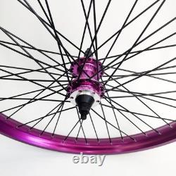 26 Bicycle Wheel Set 12G 48 Spokes Heavy Duty Double Wall Bike Rim Front & Rear