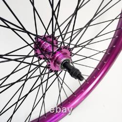 26 Bicycle Wheel Set 12G 48 Spokes Heavy Duty Double Wall Bike Rim Front & Rear
