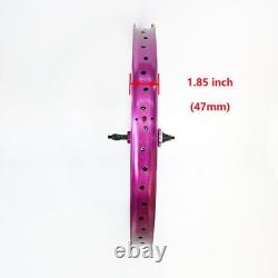 26 Bicycle Wheel Set 12G 48 Spokes Heavy Duty Double Wall Bike Rim Front & Rear