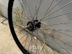 26 Inch Heavy Duty Bicycle Wheels 10G 36 Spoke Wheel Bike Rims Front & Rear 680g