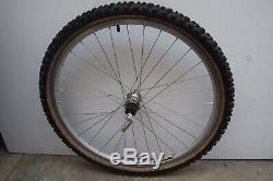 26 Mavic 217 SUP 32 spoke rim XT rear Hope titanium front hub wheel set MTB 8sp