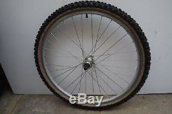 26 Mavic 217 SUP 32 spoke rim XT rear Hope titanium front hub wheel set MTB 8sp