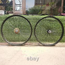 26 inch Bicycle Wheel Rim 12G, Heavy Duty Double Wall Spoke Bike Rim Front &Rear