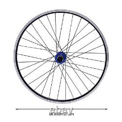 27.5'' Front+Rear Wheelset Mountain Bike Rim Disc Brake MTB Wheel 32 Spoke