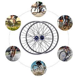 27.5'' Wheelset 32-Spoke Front+Rear Wheel Mountain Bike Rim Disc Brake MTB