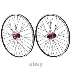 29 Inch Mountain Bike Wheel Set Front+ Rear Flat Spokes Reduce Wind Resistance