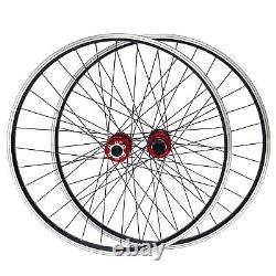 29 Inch Mountain Bike Wheel Set Front+ Rear Flat Spokes Reduce Wind Resistance