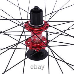 29 Inch Mountain Bike Wheel Set Front+ Rear Flat Spokes Reduce Wind Resistance