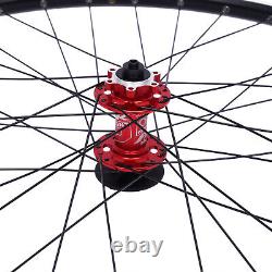 29 Inch Mountain Bike Wheel Set Front+ Rear Flat Spokes Reduce Wind Resistance