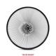 29 W 144 Spokes Front & Rear W 16t Cassette Bicycle Disc Wheelset Black