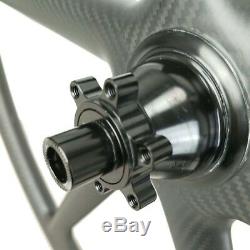 29er Full Carbon MTB Bike Wheels 6-Spoke Mountain Bicycle Wheelsets 30mm Width