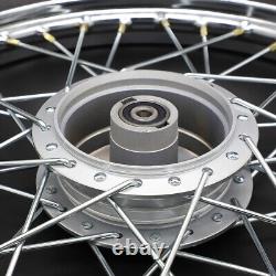 2PCS Front Rear Wheel Rim Ring with Hub, Spokes For Honda Trail CT90 K0-K5 CT200