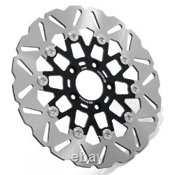 3PCS Front Rear Brake Rotors for Harley Dyna FXDL Low Rider Spoke Wheel 2014-17