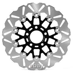 3PCS Front Rear Brake Rotors for Harley Dyna FXDL Low Rider Spoke Wheel 2014-17