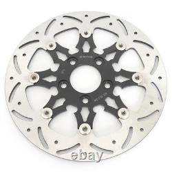 3X Floating Front Rear Brake Rotors for Harley FXDL Low Rider Spoke Wheel 14-17