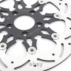 3X Floating Front Rear Brake Rotors for Harley FXDL Low Rider Spoke Wheel 14-17