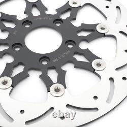 3X Floating Front Rear Brake Rotors for Harley FXDL Low Rider Spoke Wheel 14-17