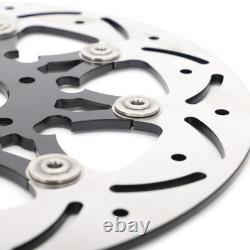 3X Floating Front Rear Brake Rotors for Harley FXDL Low Rider Spoke Wheel 14-17