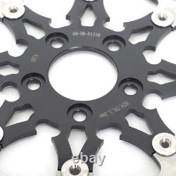 3X Floating Front Rear Brake Rotors for Harley FXDL Low Rider Spoke Wheel 14-17