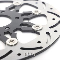 3X Floating Front Rear Brake Rotors for Harley FXDL Low Rider Spoke Wheel 14-17