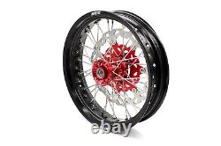 3.516.5/5.017 Supermoto Spoke Wheels Rims For HONDA CRF250R CRF450R CRF450L