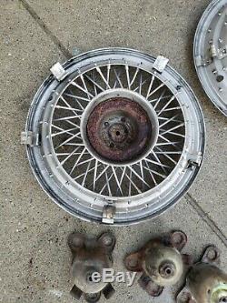 3 Chevy Caprice Wire Wheel Covers Hub Caps Spoke 10201261 Oem Gm