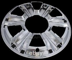 4 CHROME 2016 2017 GMC TERRAIN 18 Wheel Skins Rim Covers Hub Caps Simulators