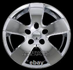 4 Chrome 20 Wheel Skins fit Dodge RAM 1500 2009-12 Hub Caps 5 Spoke Rim Covers