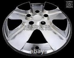 4 Chrome 20 Wheel Skins fit Dodge RAM 1500 2009-12 Hub Caps 5 Spoke Rim Covers