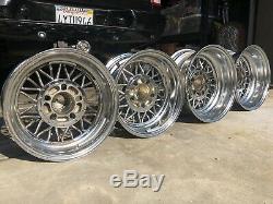 (4) Hot Rod 30 Spoke Cragar Star Wire Wheels Front 14x6 Rear 15x7 Staggered Og