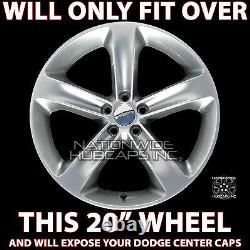 4 fit Dodge Challenger 2014-2017 Chrome 20 Wheel Skins Hub Caps Full Rim Covers