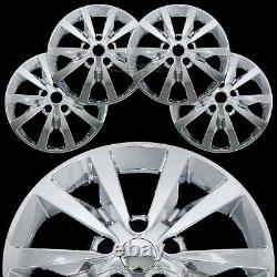 4 fit Dodge Durango SXT 2014-18 Chrome 18 Wheel Skins Hub Caps Full Rim Covers