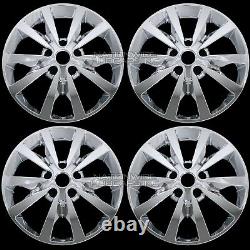 4 fit Dodge Durango SXT 2014-18 Chrome 18 Wheel Skins Hub Caps Full Rim Covers