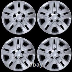 4 for Dodge Grand Caravan 2014-2018 Bolt On 17 Hub Caps Full Rim Wheel Covers