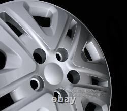 4 for Dodge Grand Caravan 2014-2018 Bolt On 17 Hub Caps Full Rim Wheel Covers