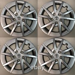 4 x Hub Caps that fit 2012-2018 Prius V 16 Full Wheel Covers Rim Cap Tire Hubs