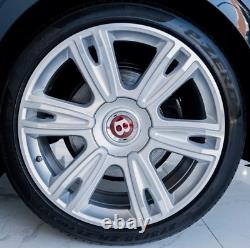 4pc Center Caps fit OEM Factory Bentley Continental Flying Spur Wheel 3W0601171C